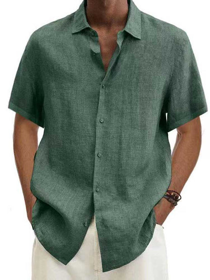 Adriaan | Men’s Classic Linen Shirt