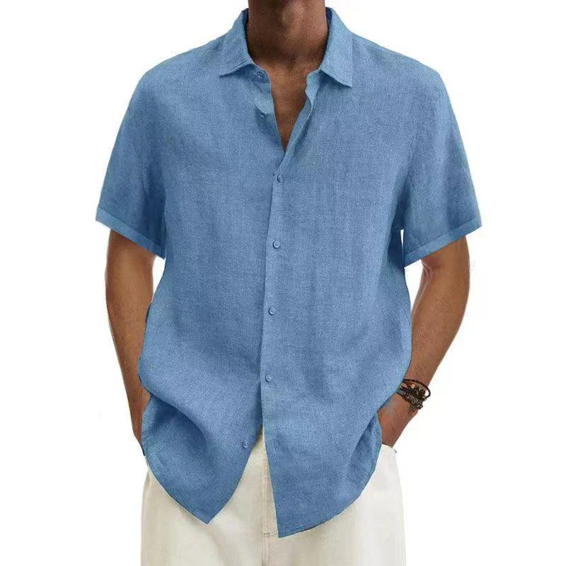 Adriaan | Men’s Classic Linen Shirt