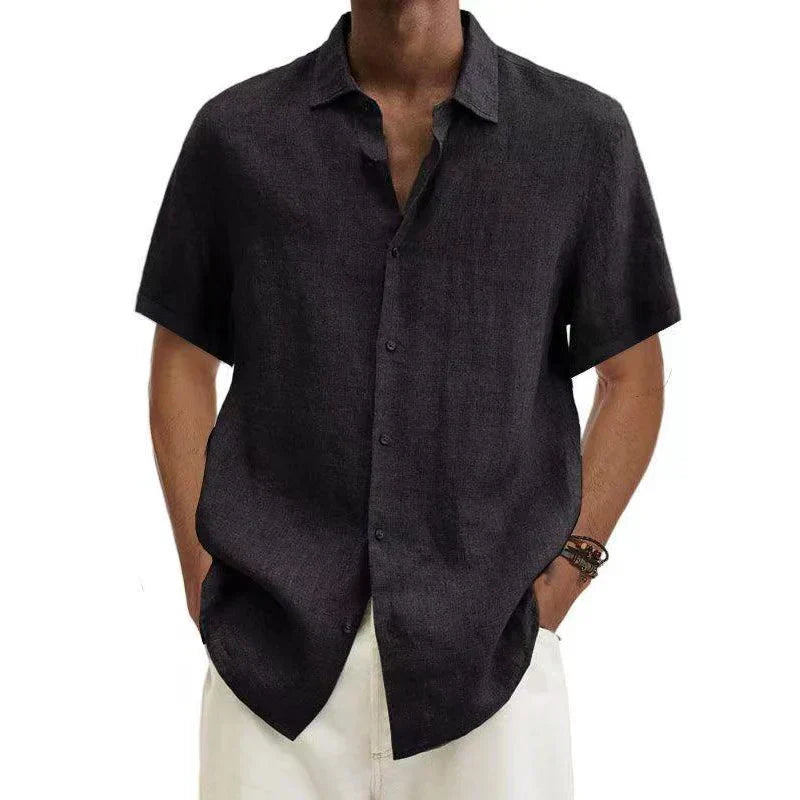 Adriaan | Men’s Classic Linen Shirt