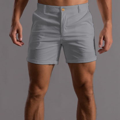 Abraham | Men’s Slim-Fit Tailored Summer Shorts