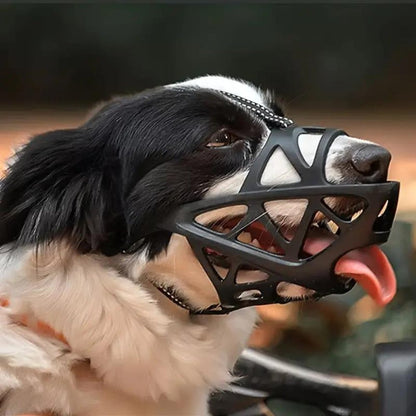SafeBark | Breathable Anti-Bite & Anti-Bark Dog Muzzle