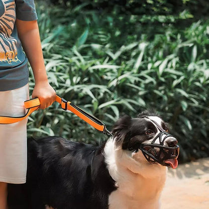 SafeBark | Breathable Anti-Bite & Anti-Bark Dog Muzzle