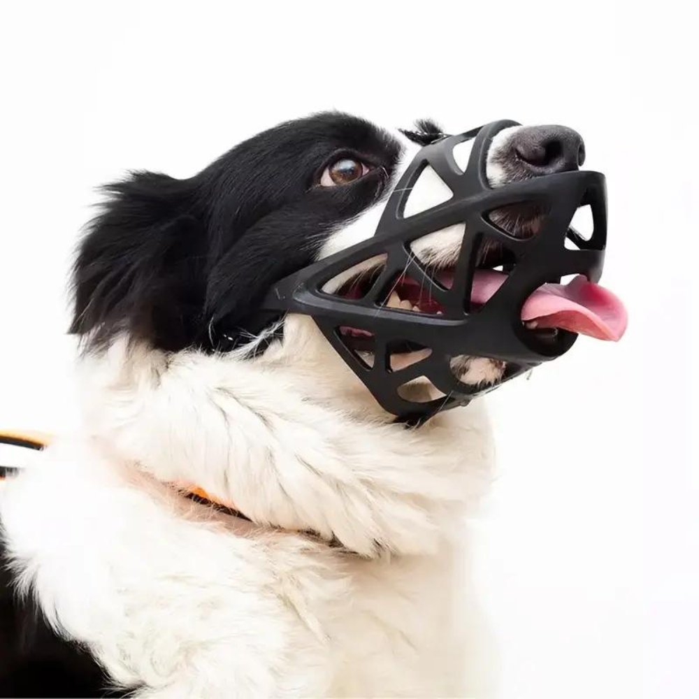 SafeBark | Breathable Anti-Bite & Anti-Bark Dog Muzzle