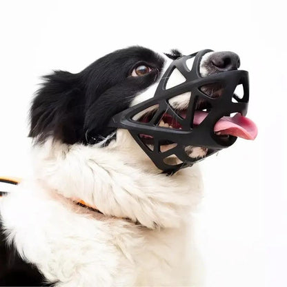 SafeBark | Breathable Anti-Bite & Anti-Bark Dog Muzzle