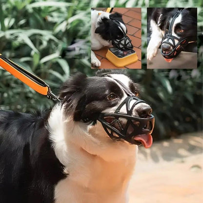 SafeBark | Breathable Anti-Bite & Anti-Bark Dog Muzzle