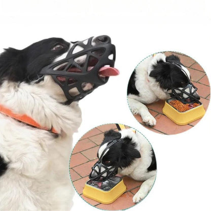SafeBark | Breathable Anti-Bite & Anti-Bark Dog Muzzle