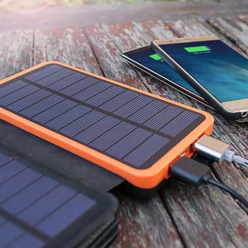 SolarCharge Pro 25000 | Portable Solar Power Bank with 4 Foldable Panels
