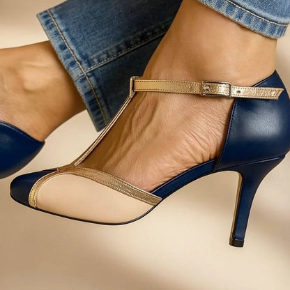 Serelis | Women’s Vintage T-Strap Heels