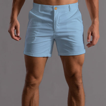 Abraham | Men’s Slim-Fit Tailored Summer Shorts