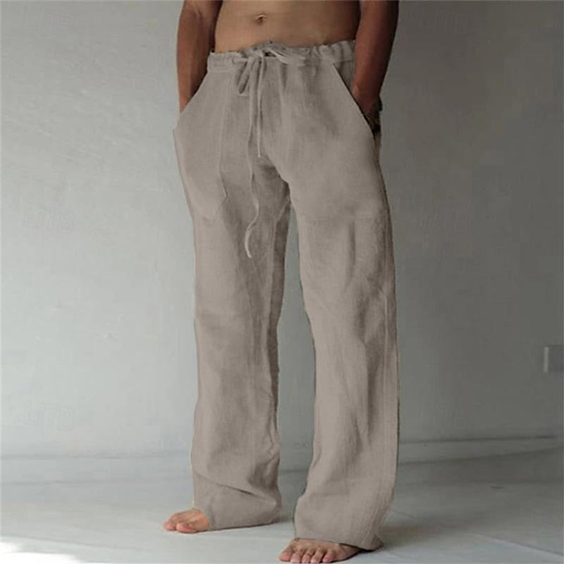 Wilhelm | Men’s Relaxed Linen Trousers