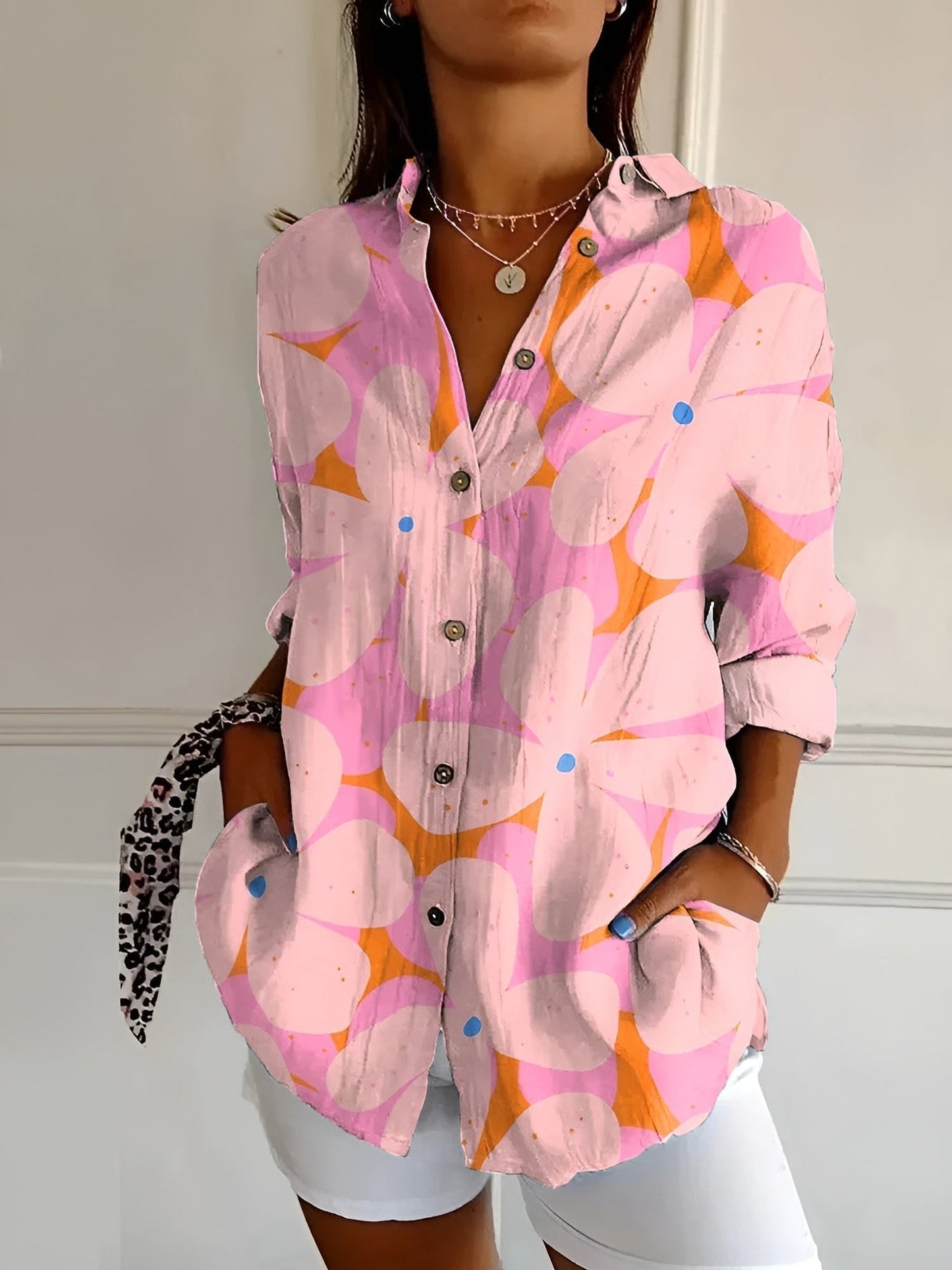 Amiyah | Women’s Button-Down Shirt Blouse