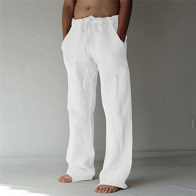 Wilhelm | Men’s Relaxed Linen Trousers