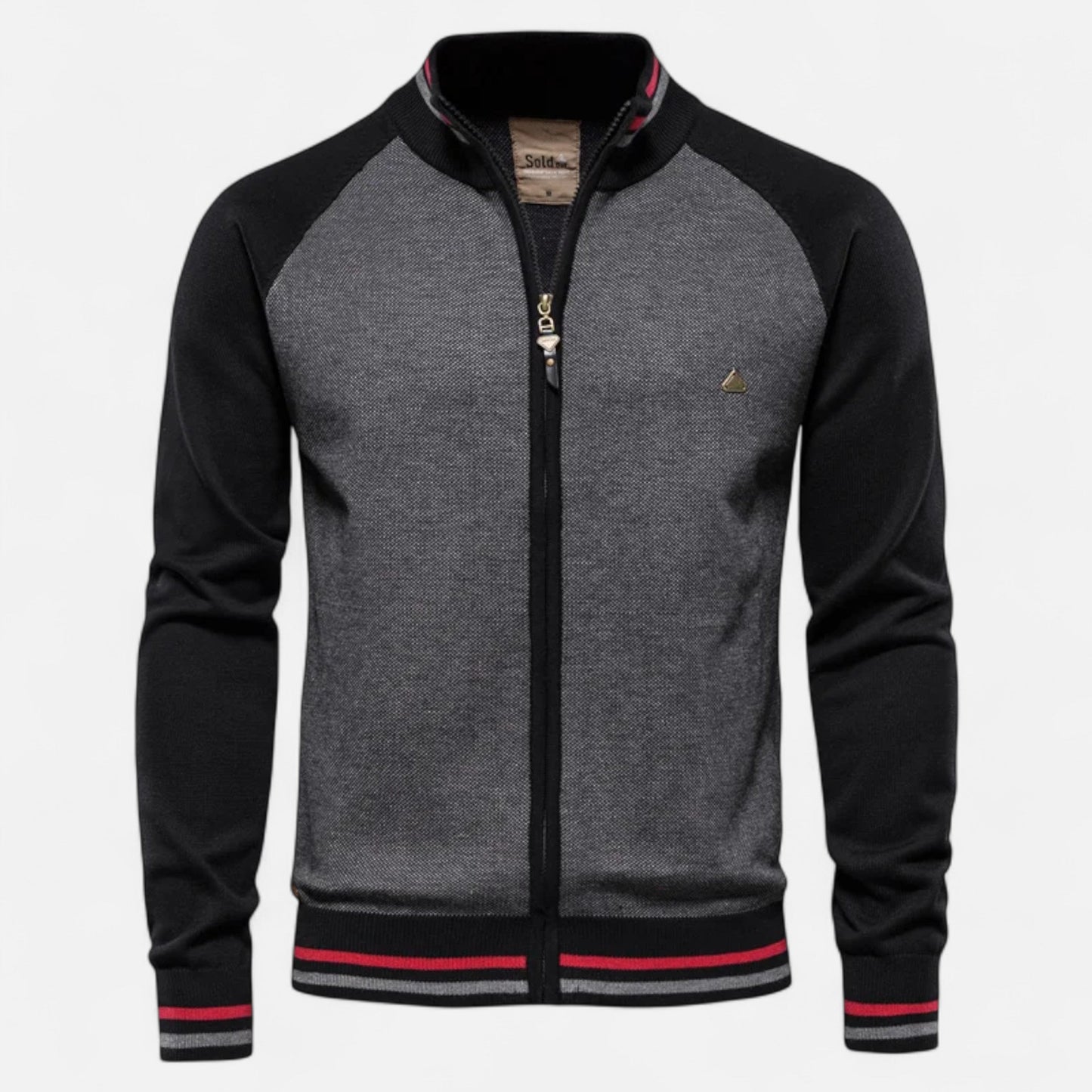 Corven | Men’s Cotton Zipped Sweater