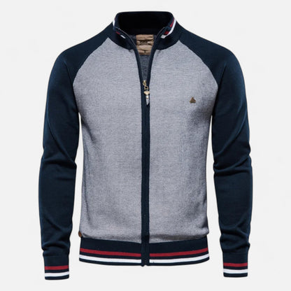 Corven | Men’s Cotton Zipped Sweater