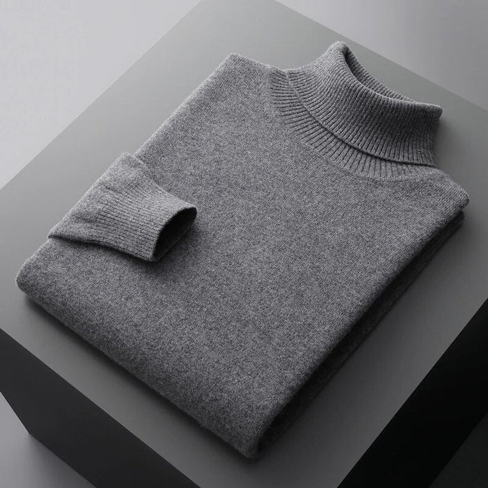 Calen | Men’s Luxury Cashmere Turtleneck Sweater