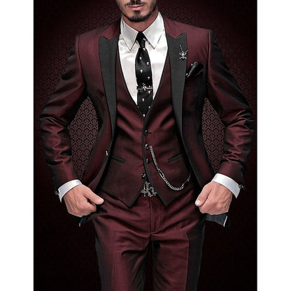Toni | Men’s 3-Piece Linen Suit Set